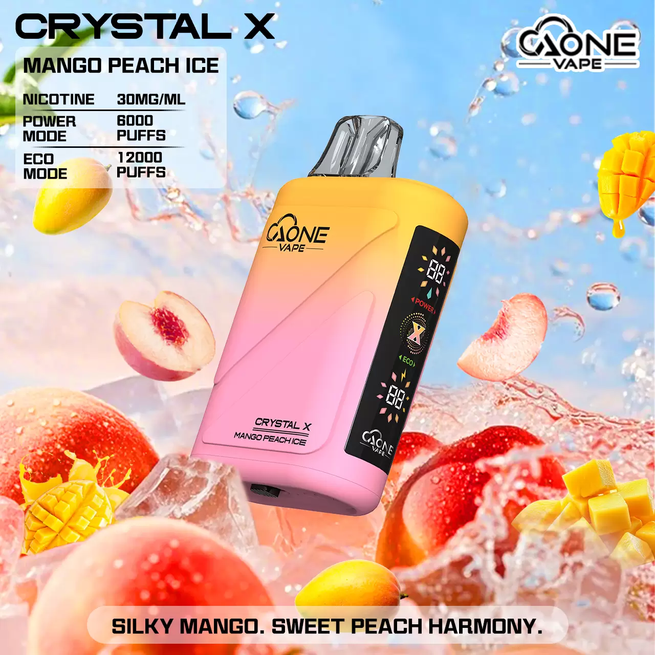 7432cc54d623d7a93c3ab754339eb56c 2 AONE Crystal X 水晶 2 代|16000 口大容量一次性電子煙