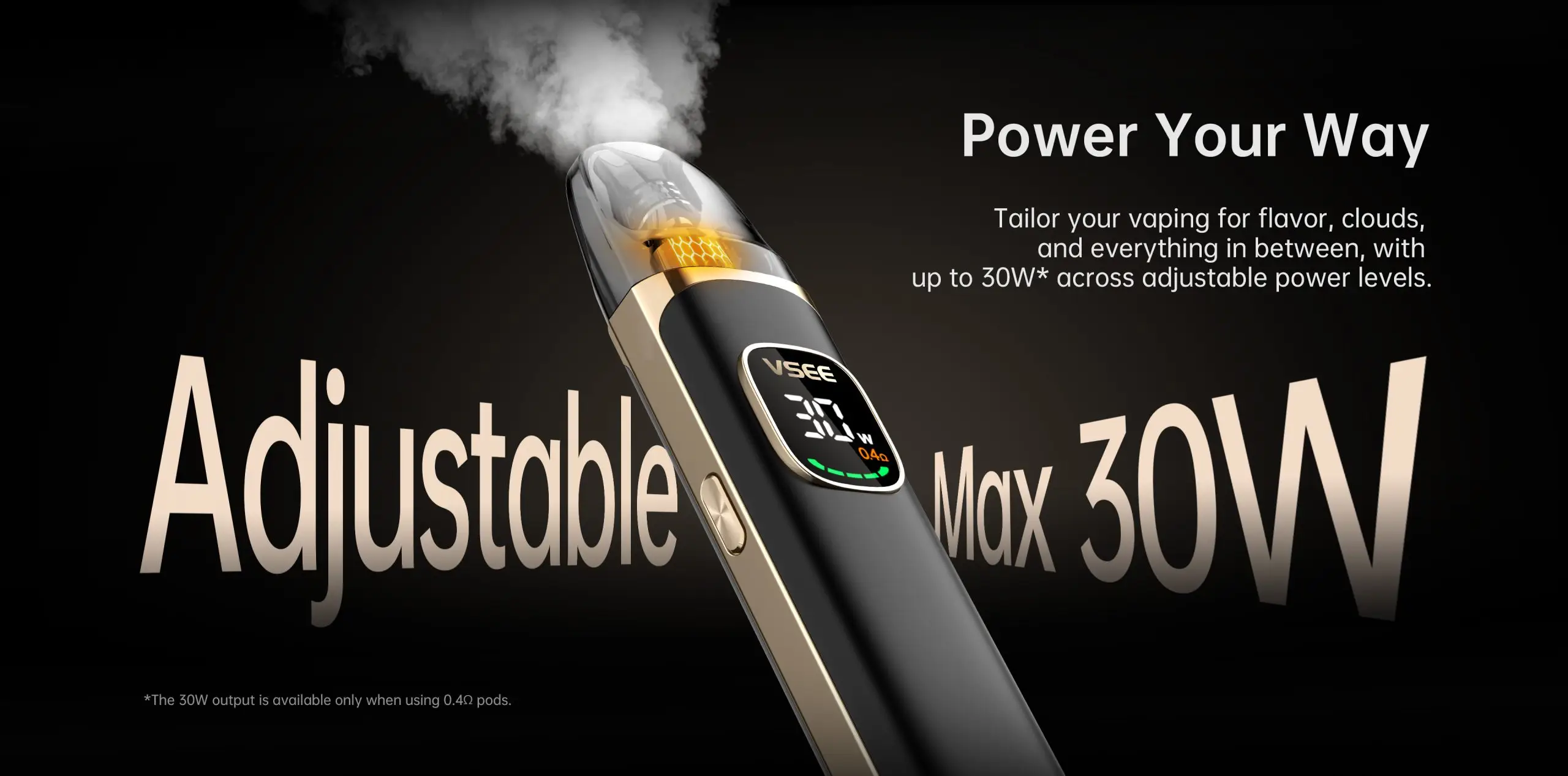 7 Hellvape VSEE NOW 30W 小煙主機|大螢幕可調壓、極致口感體驗